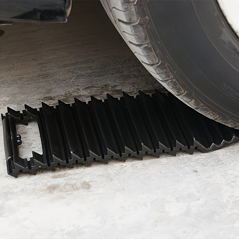 Portable Rubber Snow Traction Pad for Wheels - Durable, Heat-Resistant, Wear-Resistant, 325mm x 13mm, Industrial Hardware, No Assembly Required, for Winter Driving / All Vehicle Models / Drivers, Enhanced Traction Solution