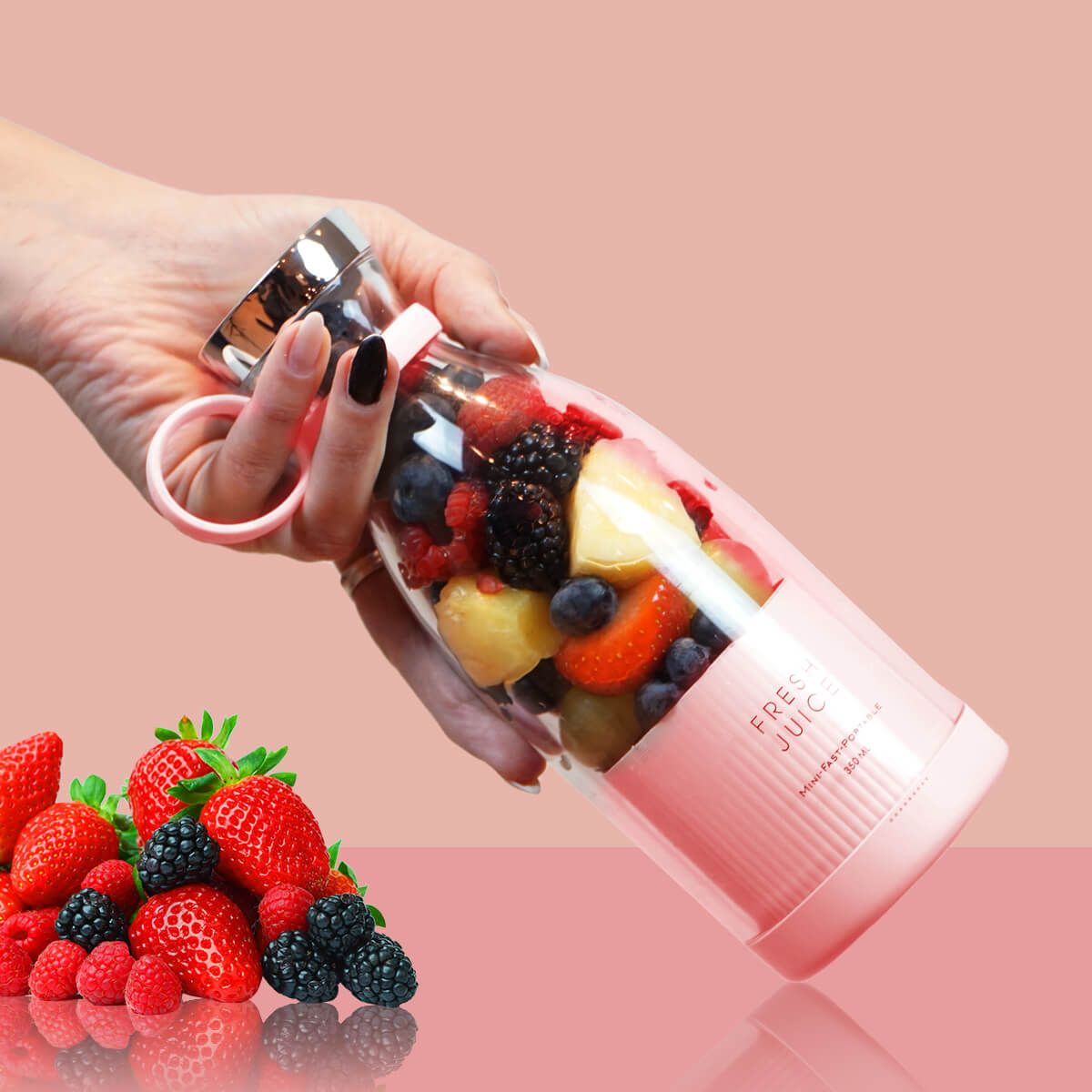 Portable Blender Juicer Bottle