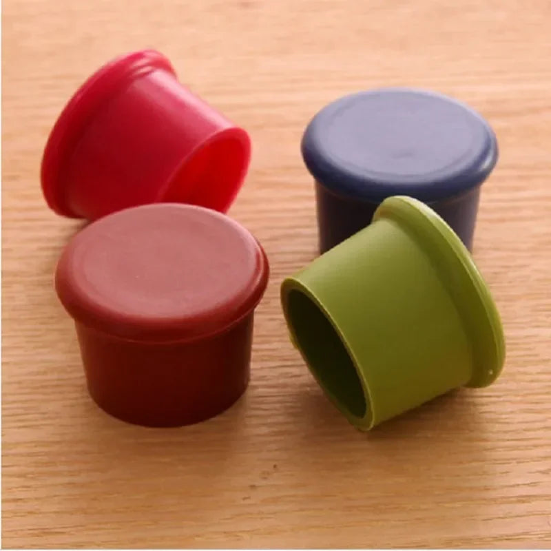 1PC Food Grade Soft Glue Beer Cap Wine Stopper Sealed Fresh-keeping Bottle Seasoning Bottle Stopper Bar Accessories Home Bars