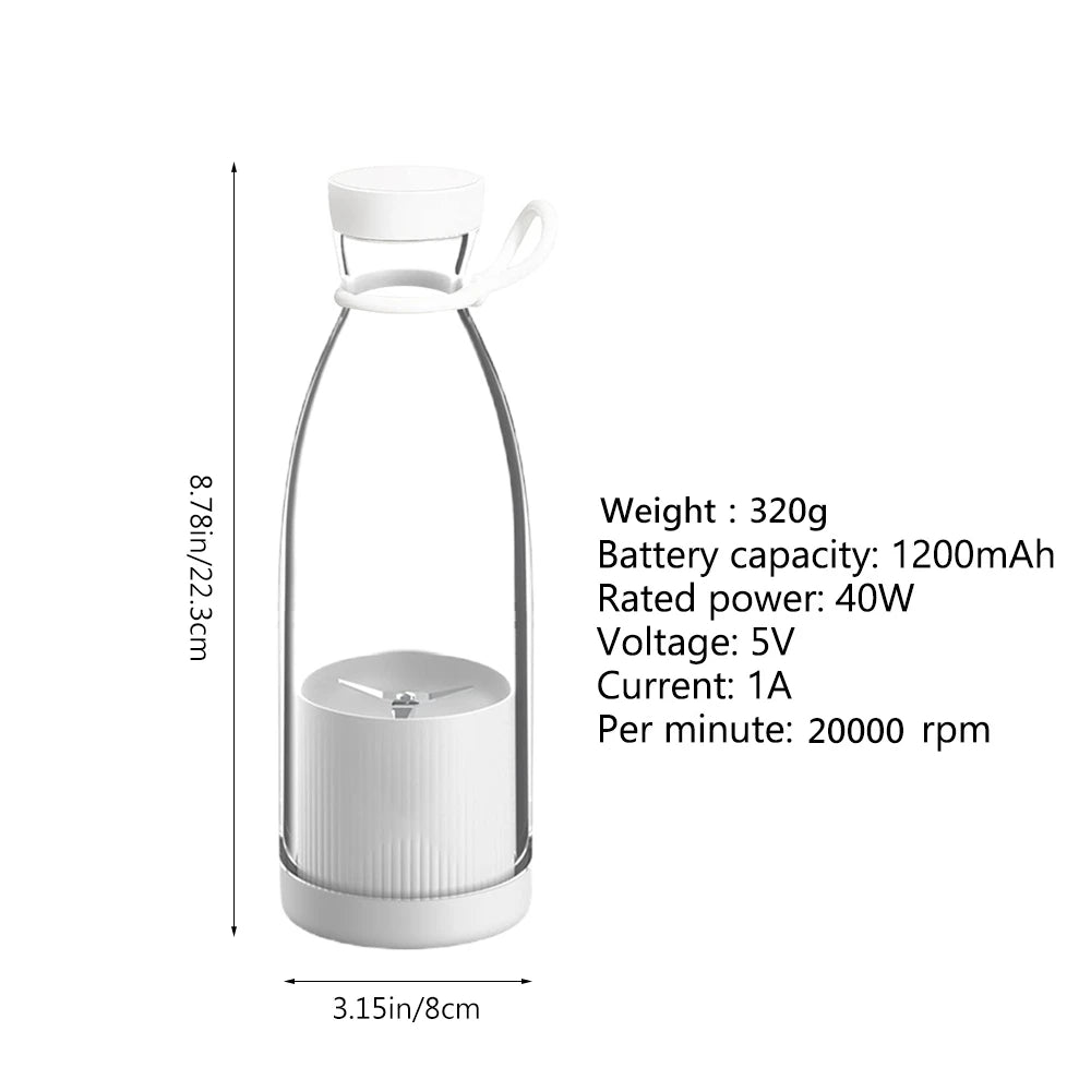 Portable Blender Juicer Bottle