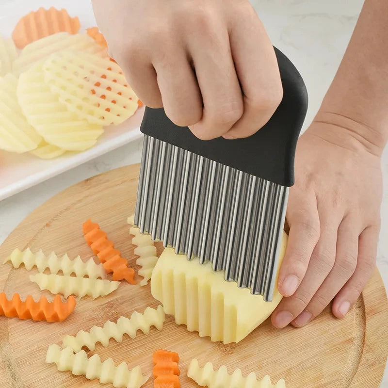 Stainless Steel Potato Chip Slicer