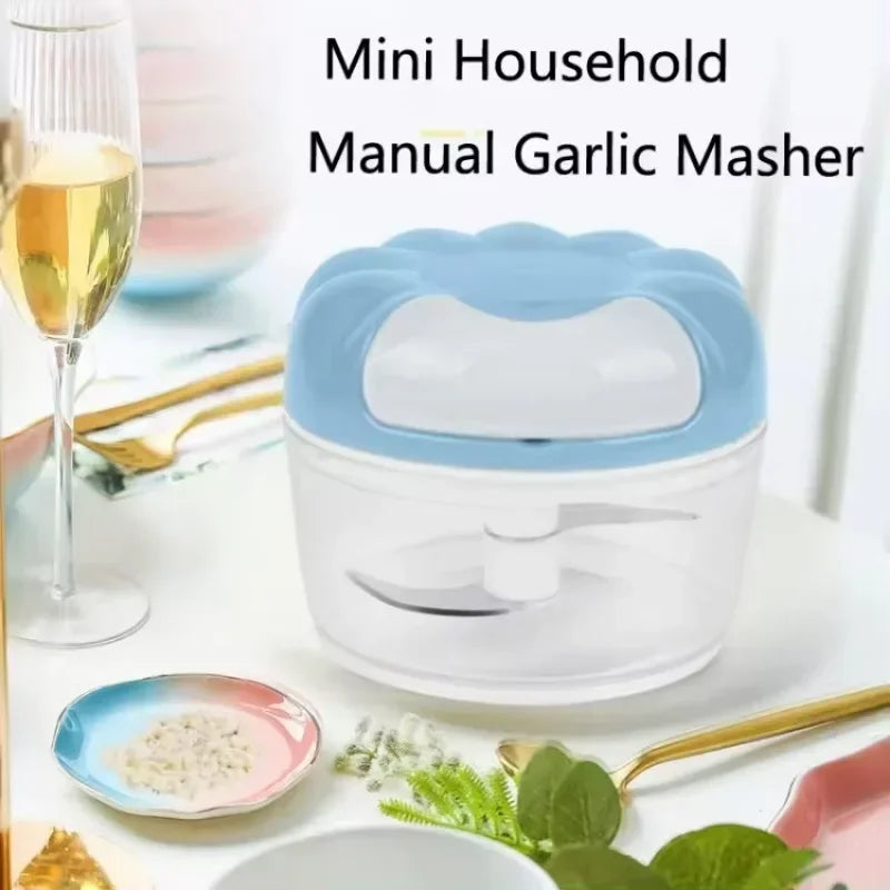 Manual Mini Food Garlic Chopper