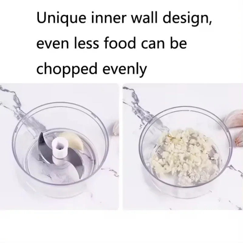 Manual Mini Food Garlic Chopper