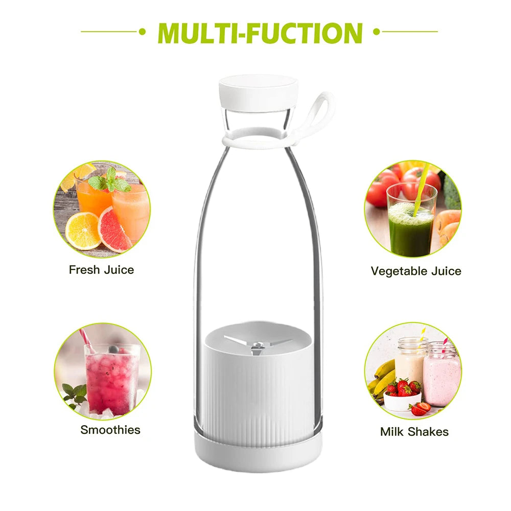 Portable Blender Juicer Bottle