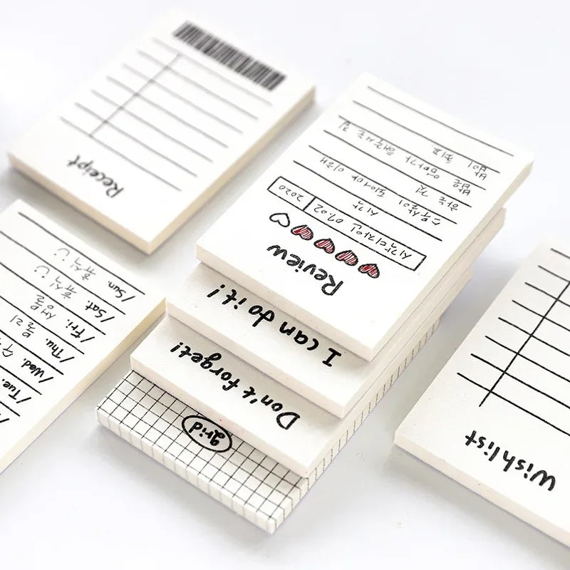 Portable Memo Pad Daily Schedule To Do List