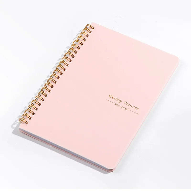 Non-Dated Trip Planner 2024 Weekly Diary 2024 Planner Diary 2025 Diary 2025 Weekly A5 English Notebook Notepad Office Business, etc.