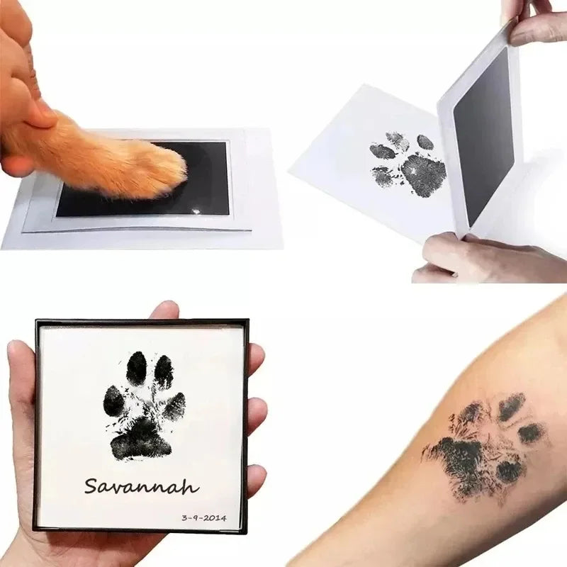 Pet Dog Footprint Handprint Pad