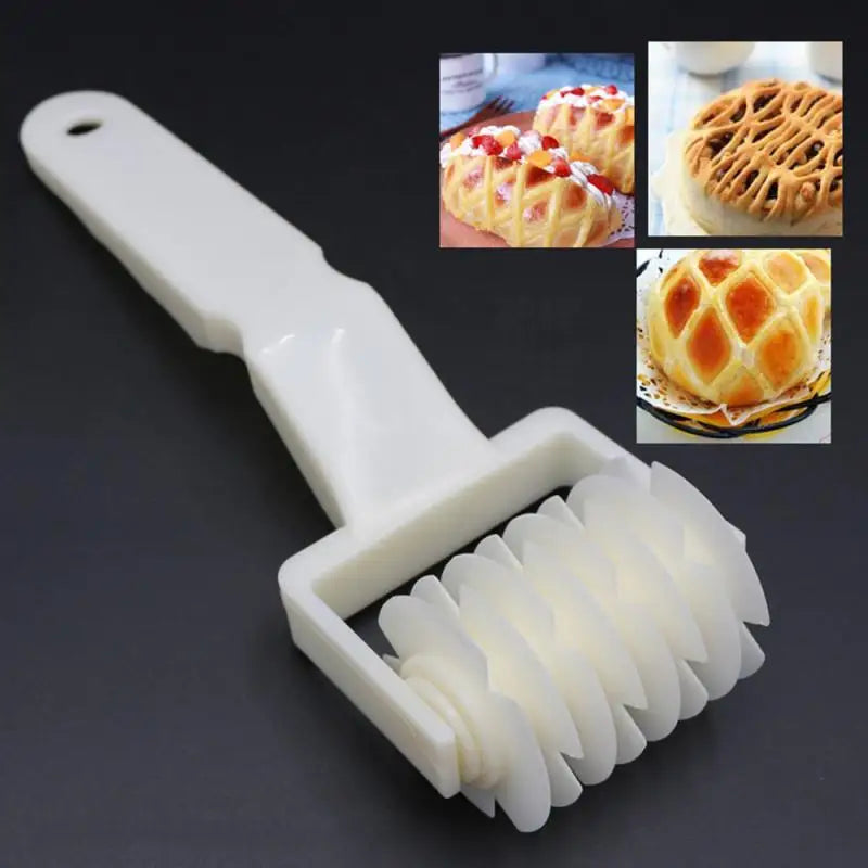 Lattice Embossing Dough Roller & Cutter